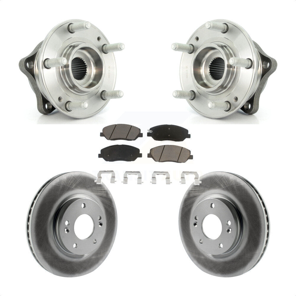 Transit Auto KBB-121530 Wheel Bearing and Hub Assembly for 2007-2009 Hyundai Santa Fe - Front product image