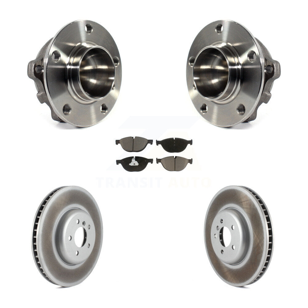 Transit Auto KBB-121545 Wheel Bearing and Hub Assembly for 2009-2015 BMW 550i GT, BMW 750Li, BMW 750i - Front product image