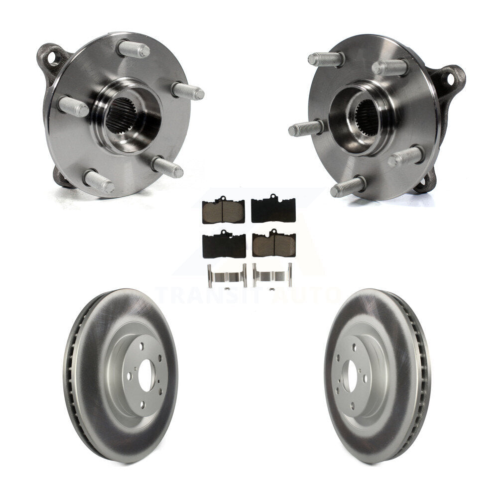 Transit Auto KBB-121547 Wheel Bearing and Hub Assembly for 2007-2022 Lexus RC300, Lexus RC350, Lexus IS300 & more - Front product image