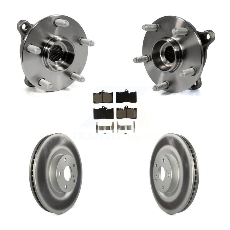 Transit Auto KBB-121547 Wheel Bearing and Hub Assembly for 2007-2022 Lexus RC300, Lexus RC350, Lexus IS300 & more - Front product image