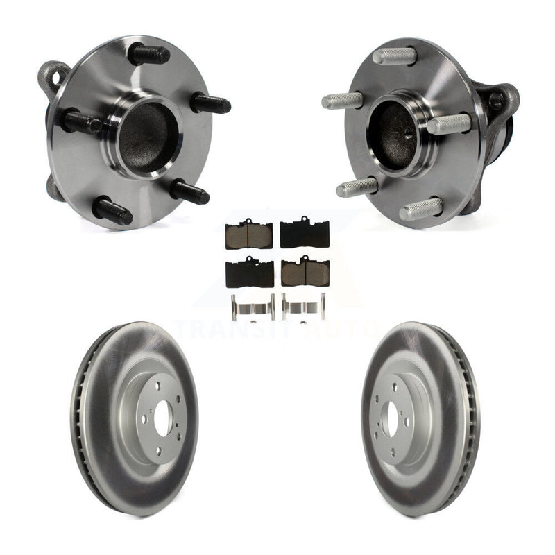 Transit Auto KBB-121550 Wheel Bearing and Hub Assembly for 2009-2015 Lexus IS350, Lexus GS350, Lexus GS450h & more - Front product image