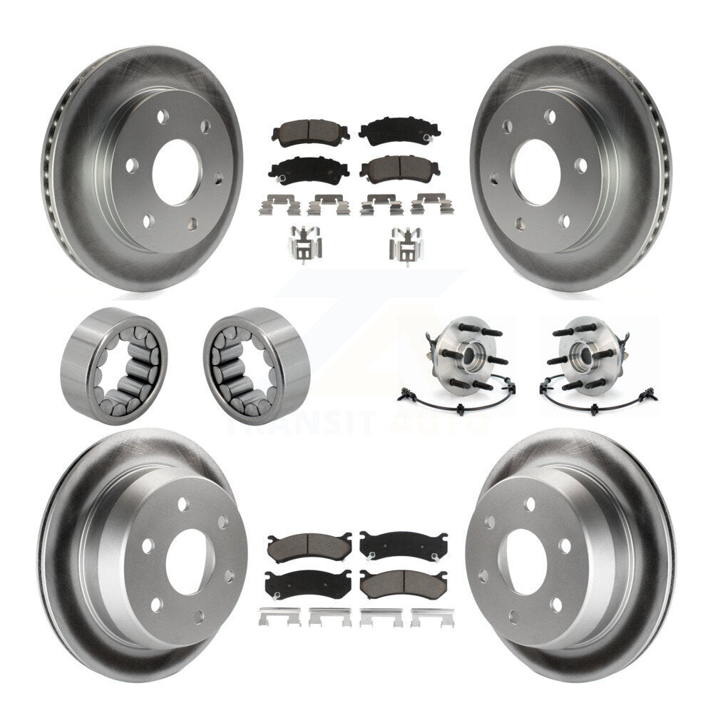 Transit Auto KBB-121592 Wheel Bearing and Hub Assembly for 1999-2000 Chevrolet Silverado 1500, GMC Sierra 1500 - Front and Rear product image