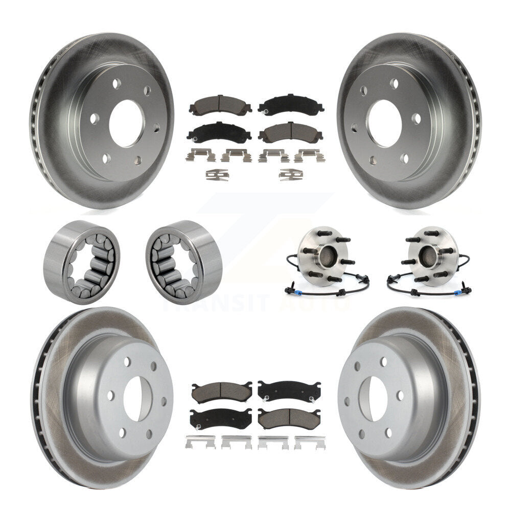 Transit Auto KBB-121595 Wheel Bearing and Hub Assembly for 2002 Cadillac Escalade, Chevrolet Avalanche 1500 - Front and Rear product image