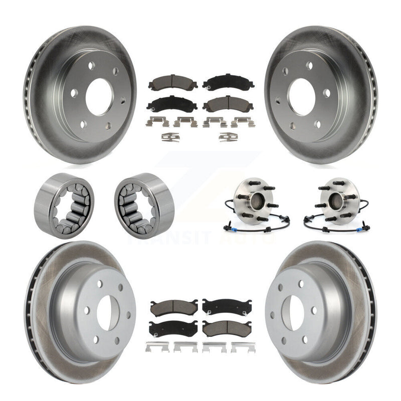 Transit Auto KBB-121595 Wheel Bearing and Hub Assembly for 2002 Cadillac Escalade, Chevrolet Avalanche 1500 - Front and Rear product image