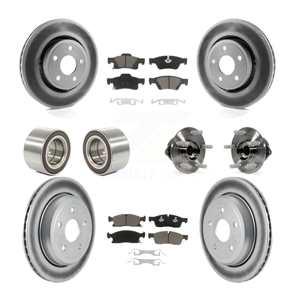 Transit Auto KBB-121606 Wheel Bearing and Hub Assembly for 2022 Jeep Grand Cherokee WK - Front and Rear product image