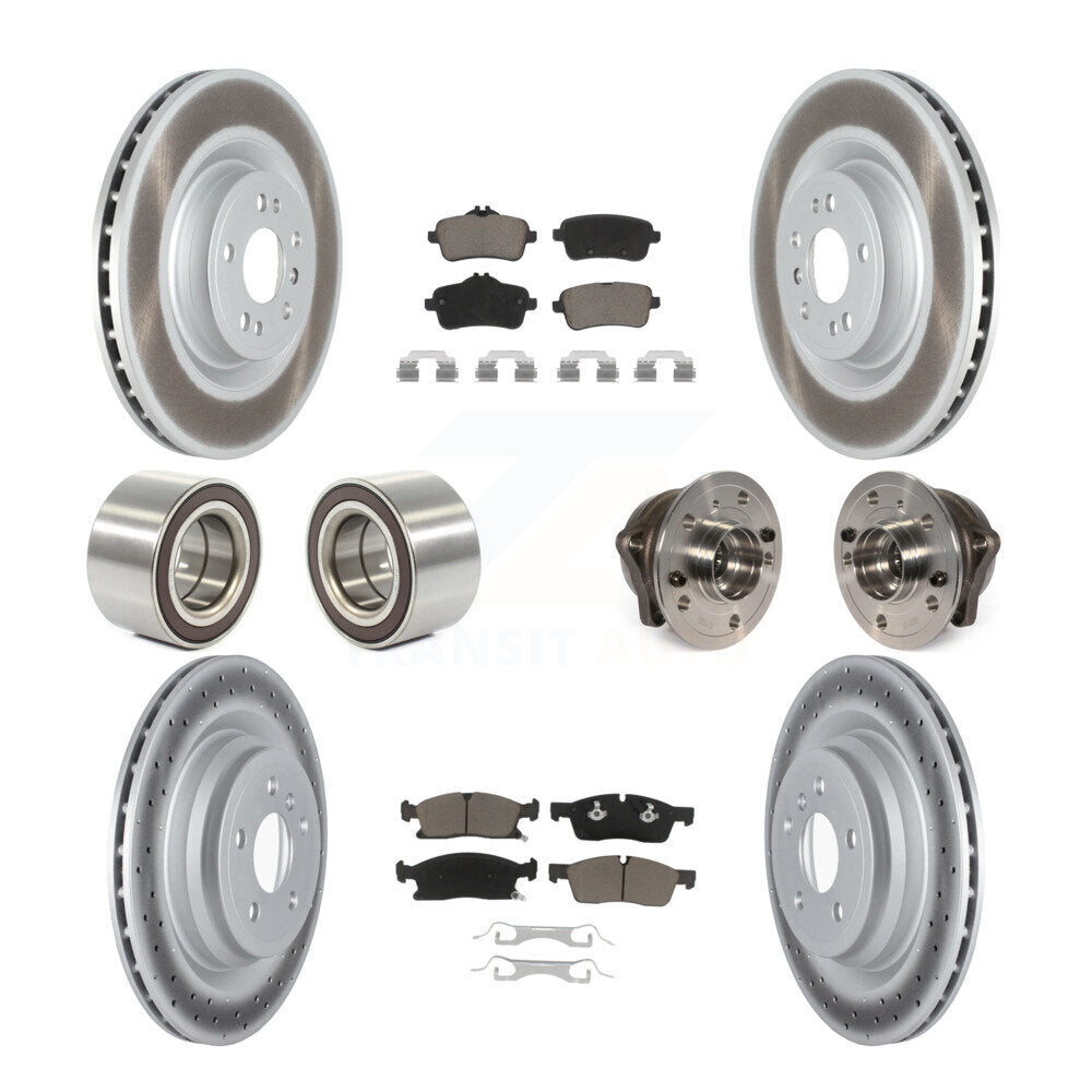 Transit Auto KBB-121607 Wheel Bearing and Hub Assembly for 2016-2019 Mercedes-Benz GLE400 - Front and Rear product image