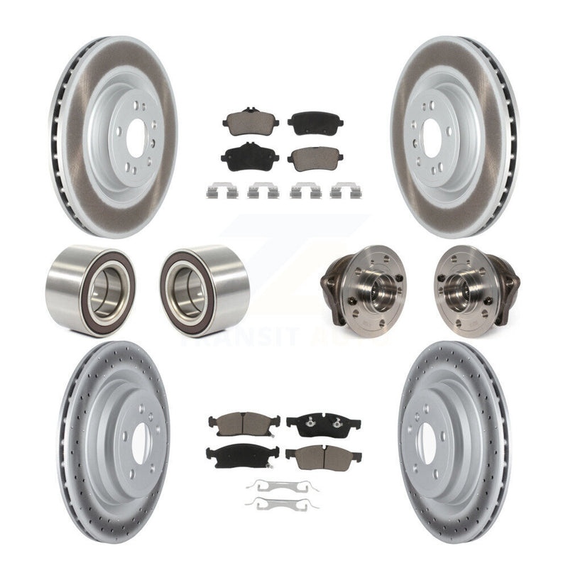 Transit Auto KBB-121607 Wheel Bearing and Hub Assembly for 2016-2019 Mercedes-Benz GLE400 - Front and Rear product image