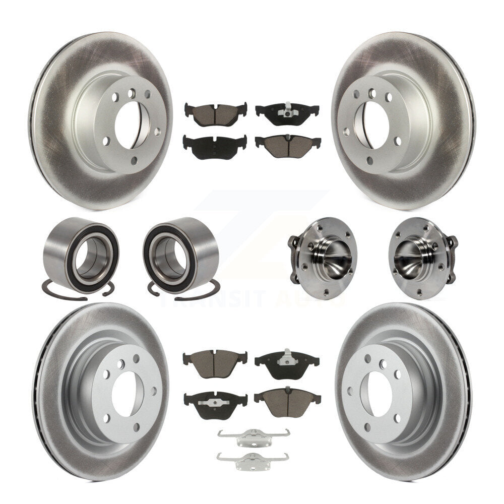 Transit Auto KBB-121614 Wheel Bearing and Hub Assembly for 2008-2012 BMW 328i, BMW 323i - Front and Rear product image