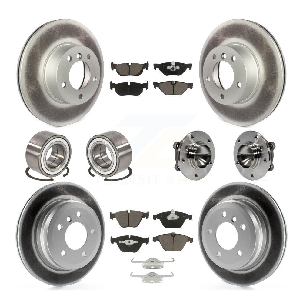 Transit Auto KBB-121615 Wheel Bearing and Hub Assembly for 2008-2012 BMW 328i - Front and Rear product image