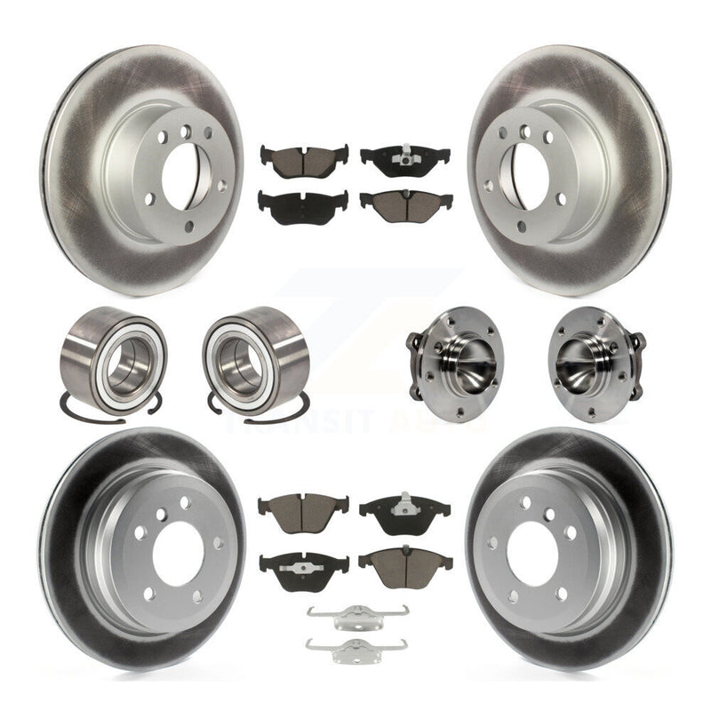 Transit Auto KBB-121615 Wheel Bearing and Hub Assembly for 2008-2012 BMW 328i - Front and Rear product image