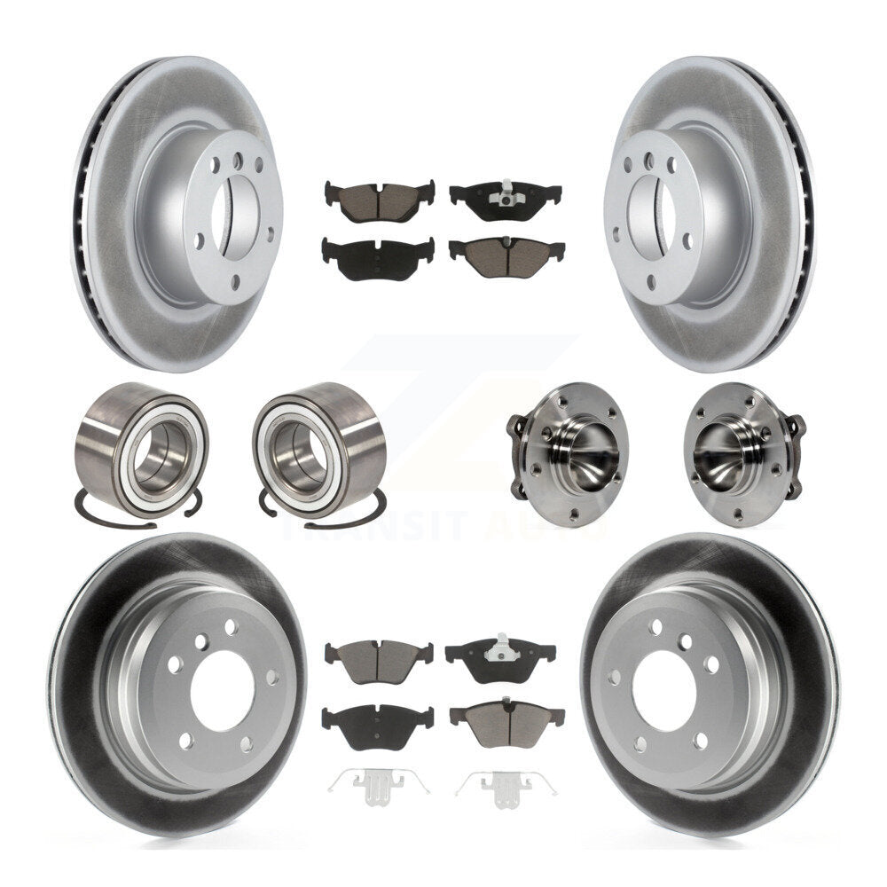Transit Auto KBB-121616 Wheel Bearing and Hub Assembly for 2007 BMW 328i - Front and Rear product image