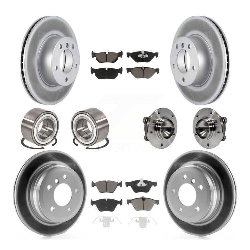 Transit Auto KBB-121616 Wheel Bearing and Hub Assembly for 2007 BMW 328i - Front and Rear product image