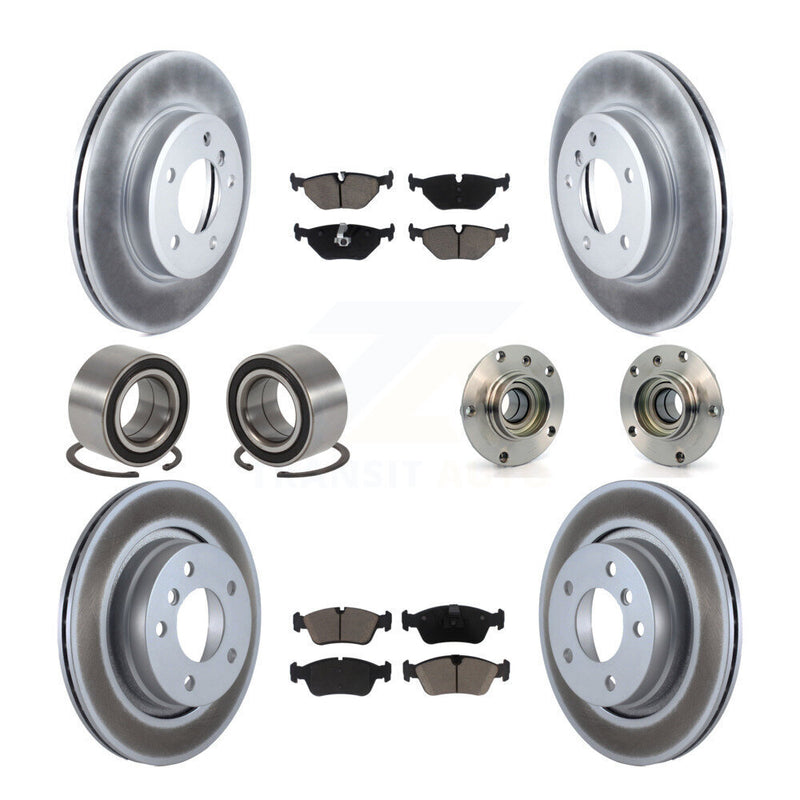 Transit Auto KBB-121625 Wheel Bearing and Hub Assembly for 1998-2005 BMW 325Ci, BMW 325i, BMW 323Ci & more - Front and Rear product image
