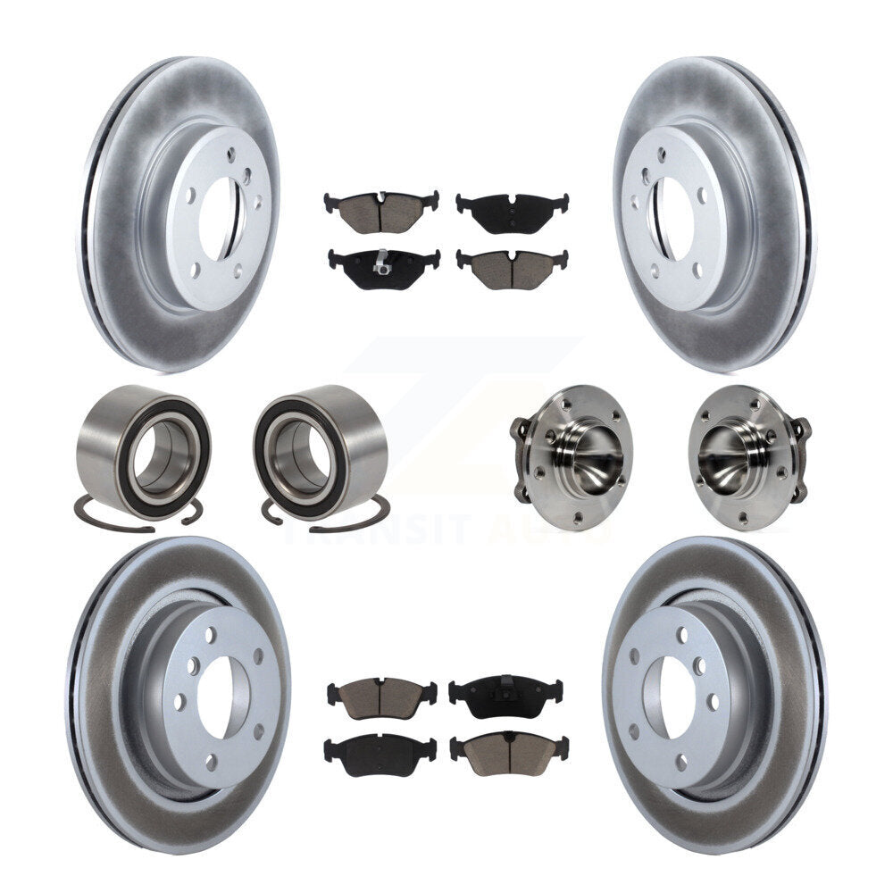 Transit Auto KBB-121627 Wheel Bearing and Hub Assembly for 2006 BMW 325Ci - Front and Rear product image