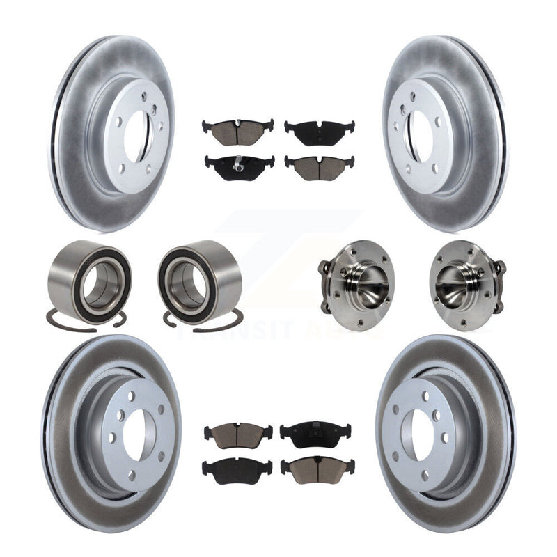 Transit Auto KBB-121627 Wheel Bearing and Hub Assembly for 2006 BMW 325Ci - Front and Rear product image
