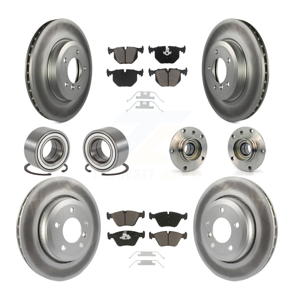 Transit Auto KBB-121628 Wheel Bearing and Hub Assembly for 2001-2005 BMW 330Ci, BMW 330i - Front and Rear product image