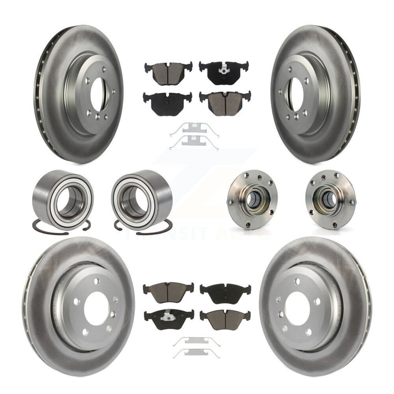 Transit Auto KBB-121628 Wheel Bearing and Hub Assembly for 2001-2005 BMW 330Ci, BMW 330i - Front and Rear product image