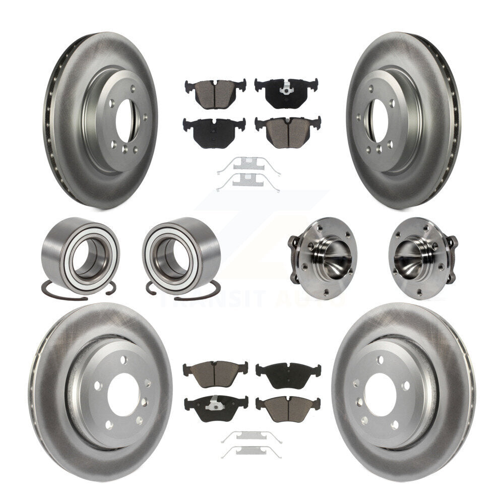 Transit Auto KBB-121629 Wheel Bearing and Hub Assembly for 2006 BMW 330Ci - Front and Rear product image