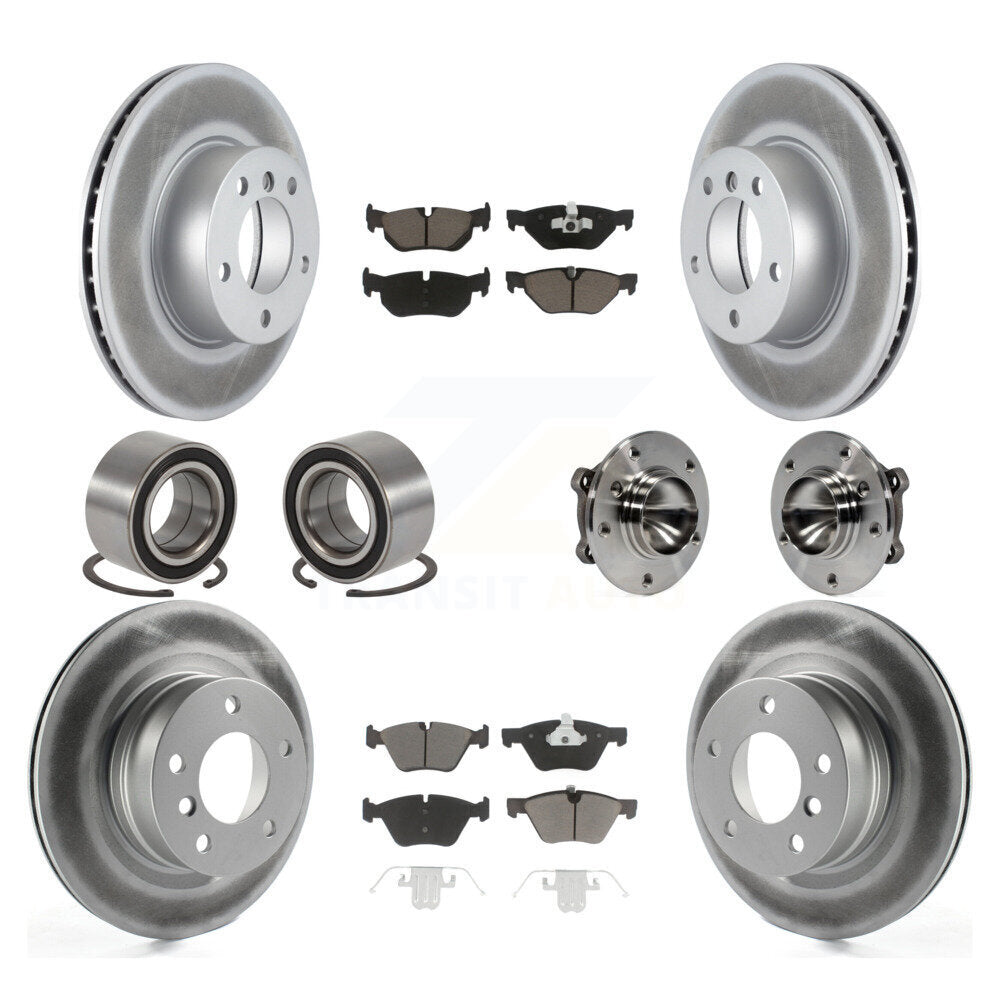 Transit Auto KBB-121643 Wheel Bearing and Hub Assembly for 2008-2013 BMW 128i - Front and Rear product image