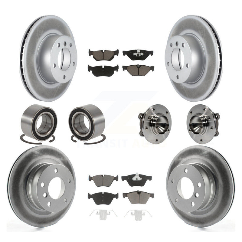 Transit Auto KBB-121643 Wheel Bearing and Hub Assembly for 2008-2013 BMW 128i - Front and Rear product image