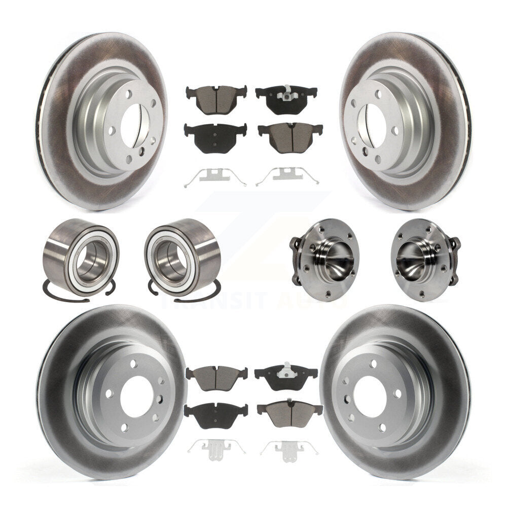 Transit Auto KBB-121644 Wheel Bearing and Hub Assembly for 2006 BMW 330i - Front and Rear product image