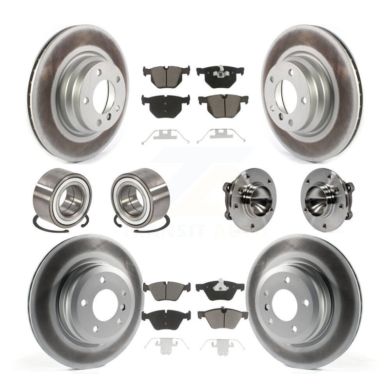 Transit Auto KBB-121644 Wheel Bearing and Hub Assembly for 2006 BMW 330i - Front and Rear product image