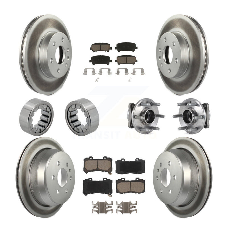 Transit Auto KBB-121646 Wheel Bearing and Hub Assembly for 2015-2020 Chevrolet Colorado, GMC Canyon - Front and Rear product image