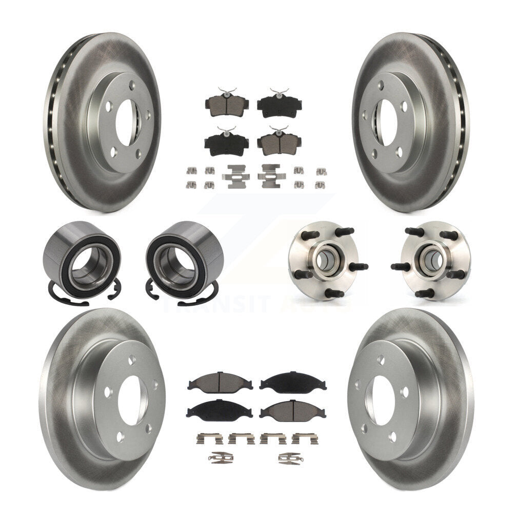 Transit Auto KBB-121665 Wheel Bearing and Hub Assembly for 2003 Ford Mustang - Front and Rear product image