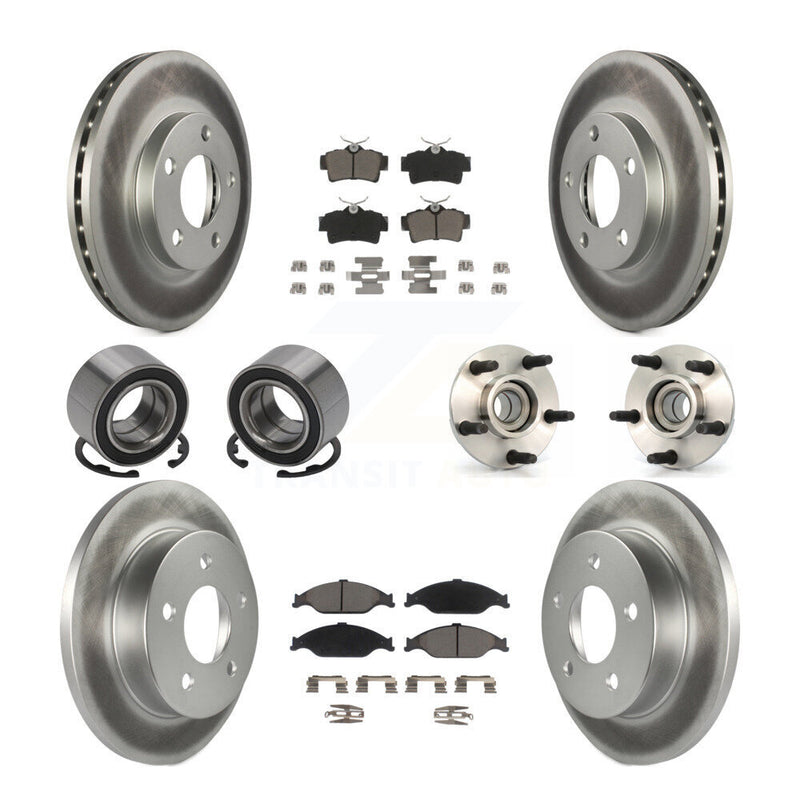 Transit Auto KBB-121665 Wheel Bearing and Hub Assembly for 2003 Ford Mustang - Front and Rear product image