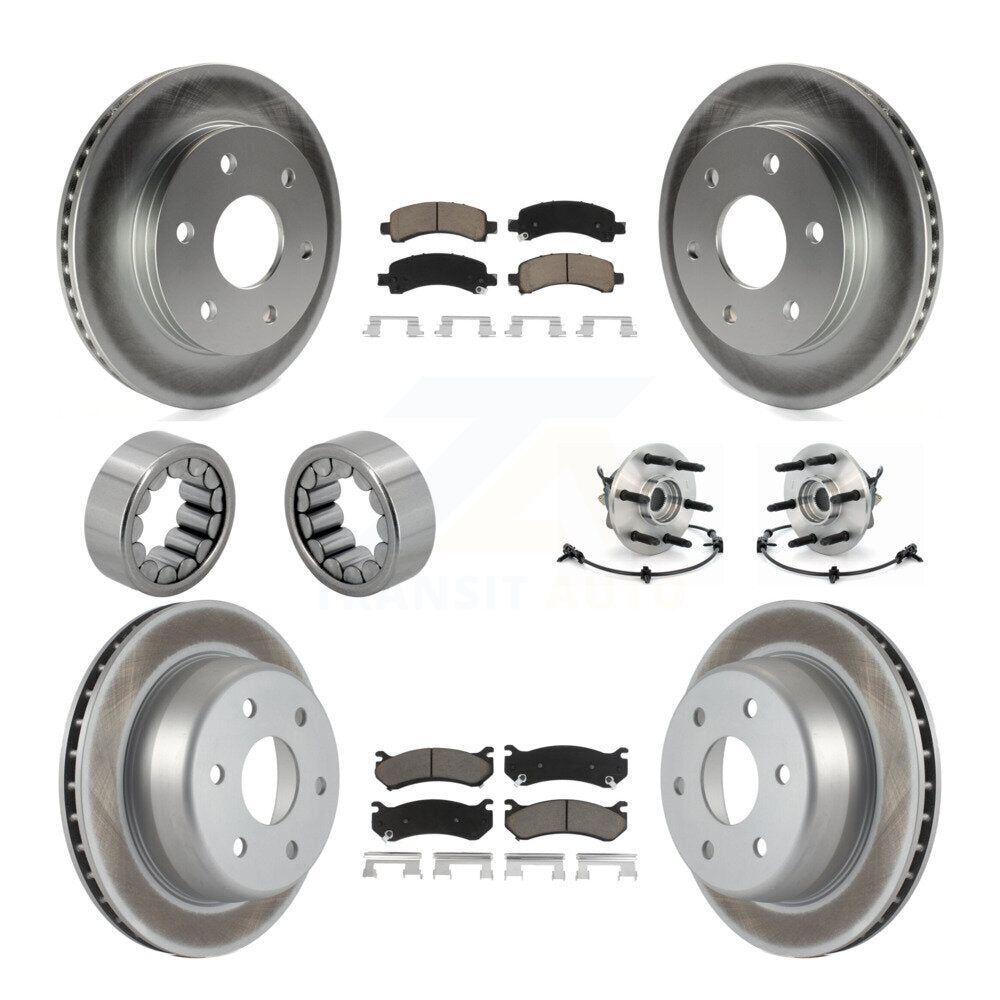 Transit Auto KBB-121670 Wheel Bearing and Hub Assembly for 2002-2008 Chevrolet Express 1500, GMC Savana 1500, Cadillac Escalade - Front and Rear product image