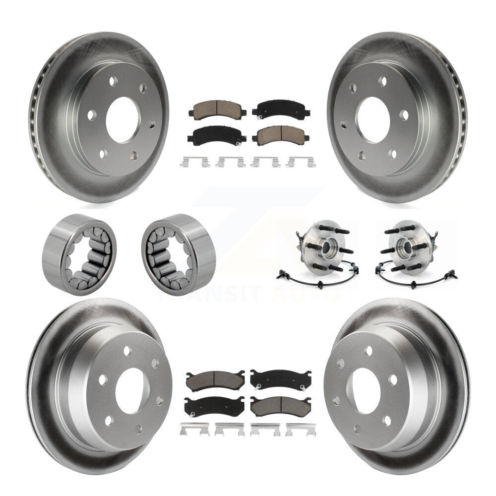 Transit Auto KBB-121672 Wheel Bearing and Hub Assembly for 2002 Chevrolet Avalanche 1500 - Front and Rear product image