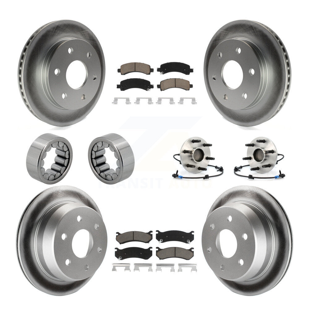Transit Auto KBB-121673 Wheel Bearing and Hub Assembly for 2002 Chevrolet Avalanche 1500 - Front and Rear product image