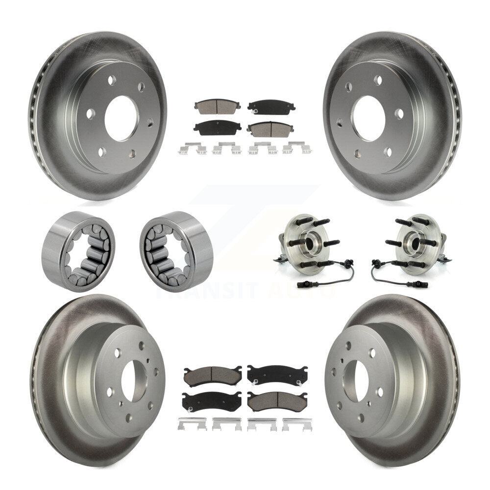 Transit Auto KBB-121680 Wheel Bearing and Hub Assembly for 2007 Chevrolet Silverado 1500 - Front and Rear product image