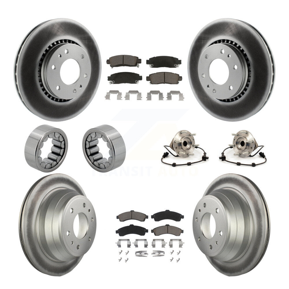 Transit Auto KBB-121692 Wheel Bearing and Hub Assembly for 2002-2006 Isuzu Ascender, GMC Envoy, Saab 9-7x & more - Front and Rear product image