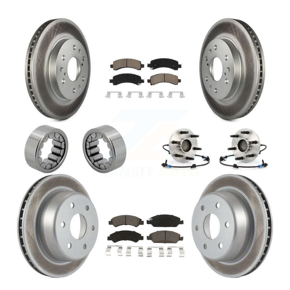 Transit Auto KBB-121711 Wheel Bearing and Hub Assembly for 2009-2014 Chevrolet Express 1500, GMC Savana 1500 - Front and Rear product image