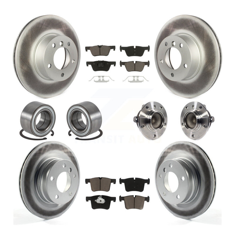 Transit Auto KBB-121722 Wheel Bearing and Hub Assembly for 2013-2018 BMW 328d, BMW 320i - Front and Rear product image