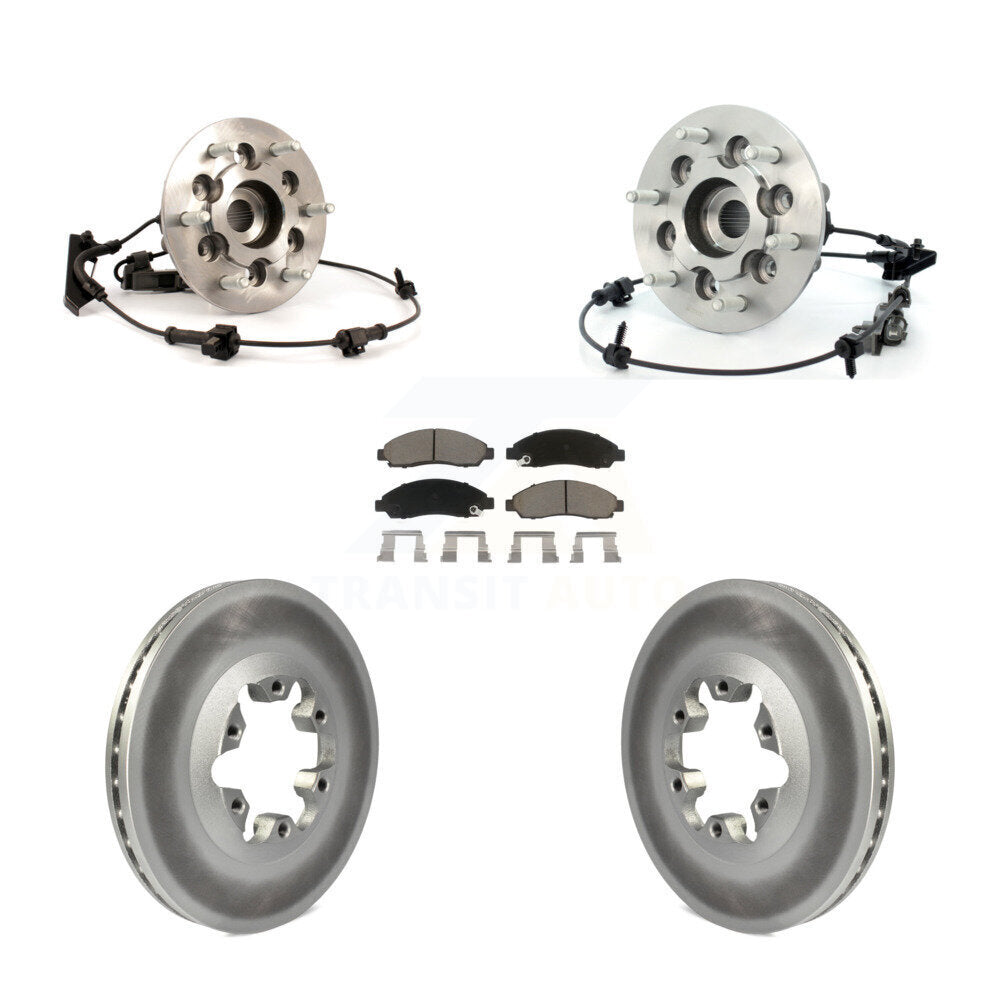 Transit Auto KBB-121756 Wheel Bearing and Hub Assembly for 2004-2008 GMC Canyon, Isuzu i-370, Isuzu i-350 & more - Front product image