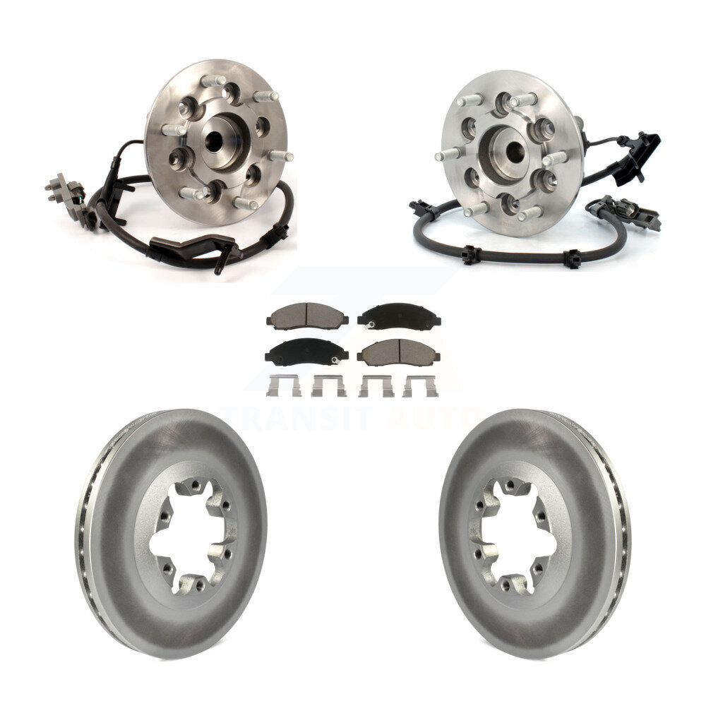 Transit Auto KBB-121758 Wheel Bearing and Hub Assembly for 2004-2008 Isuzu i-290, Isuzu i-370, Isuzu i-280 & more - Front product image