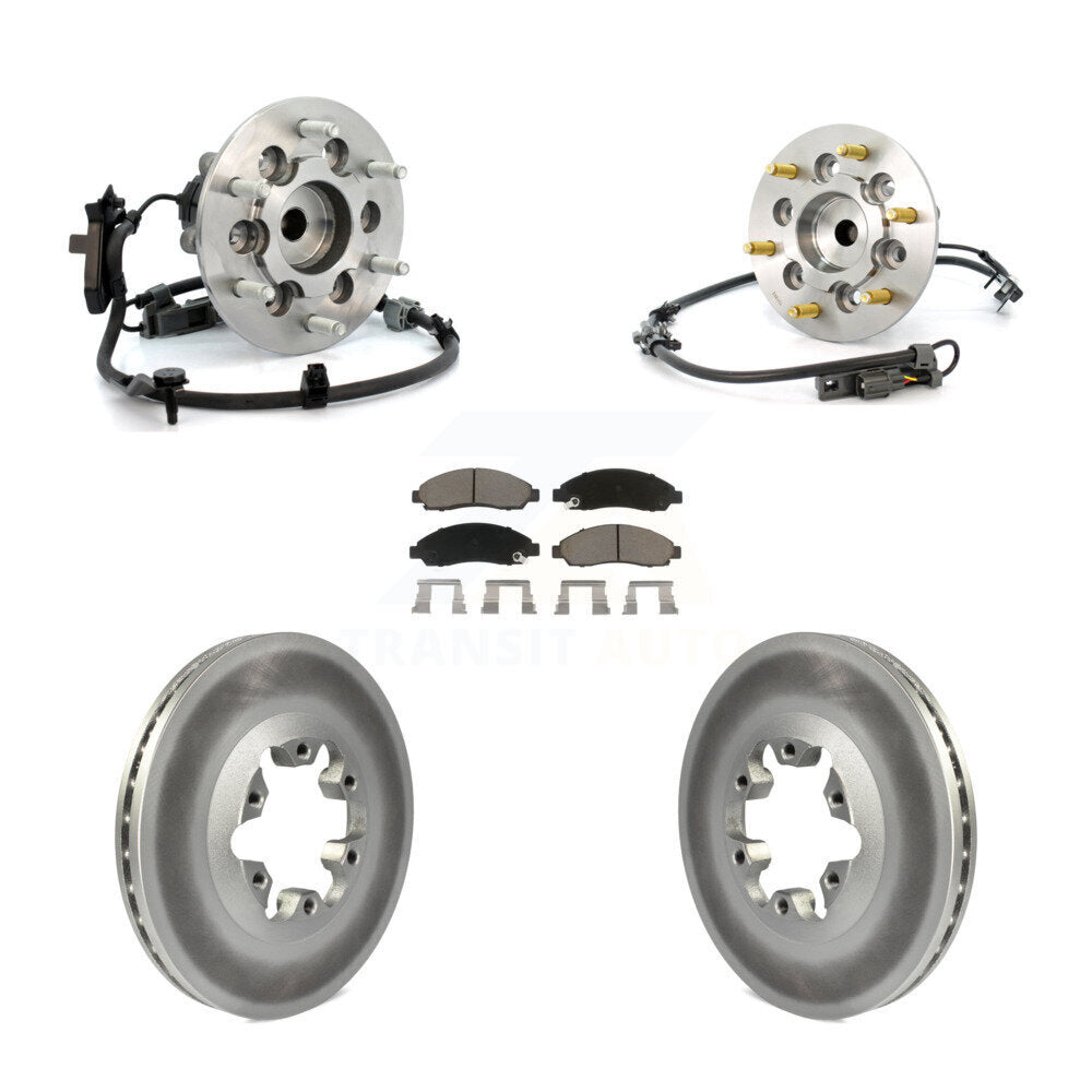 Transit Auto KBB-121760 Wheel Bearing and Hub Assembly for 2004-2008 Isuzu i-290, Isuzu i-370, Isuzu i-280 & more - Front product image