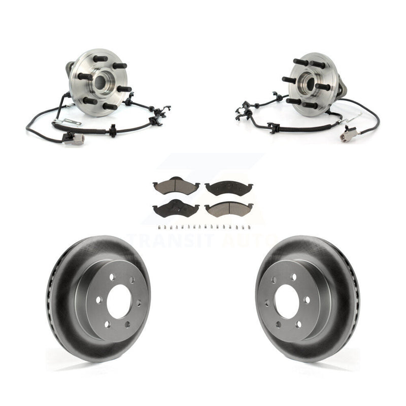Transit Auto KBB-121761 Wheel Bearing and Hub Assembly for 2000-2002 Dodge Dakota, Dodge Durango - Front product image
