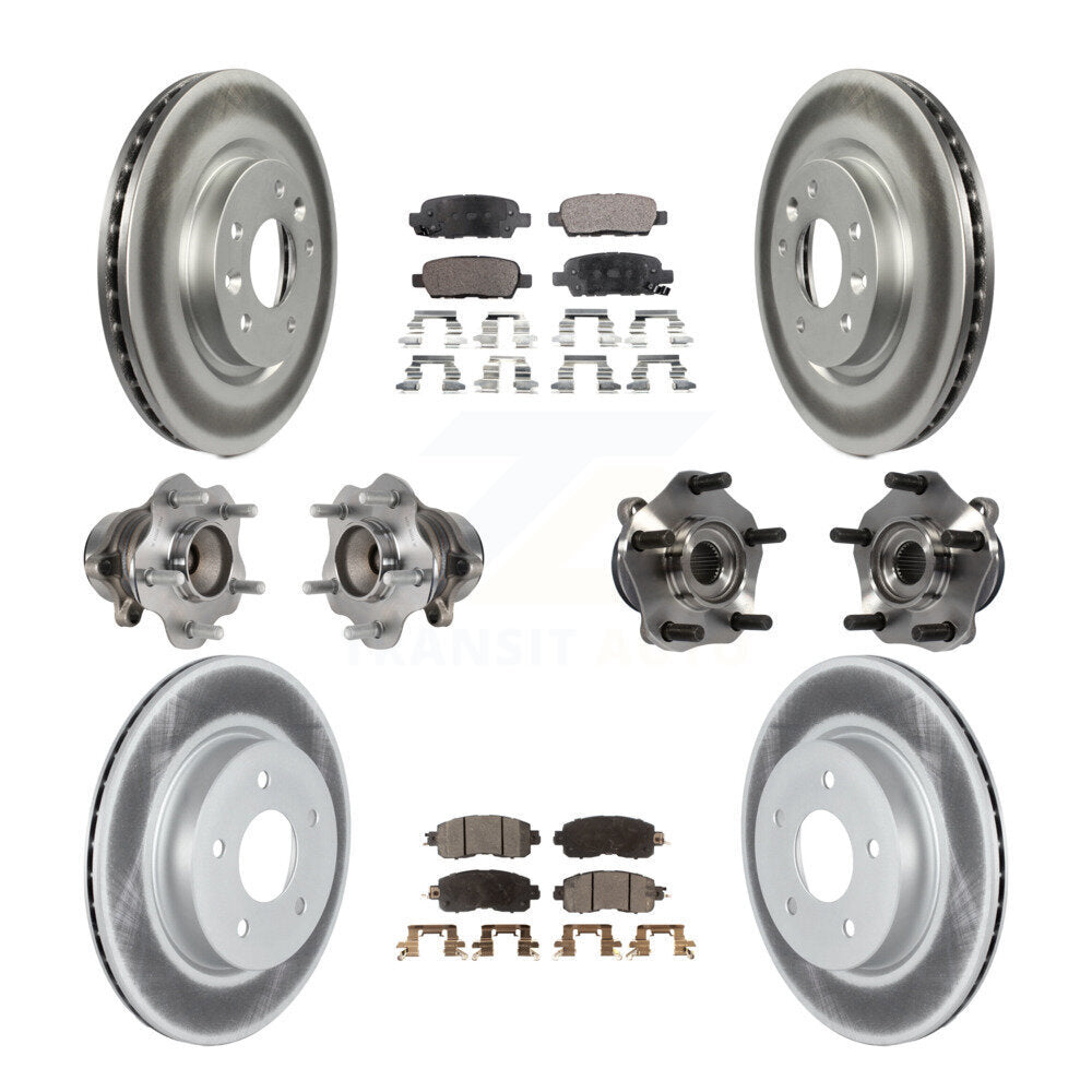 Transit Auto KBB-121768 Wheel Bearing and Hub Assembly for 2017 Nissan LEAF - Front and Rear product image