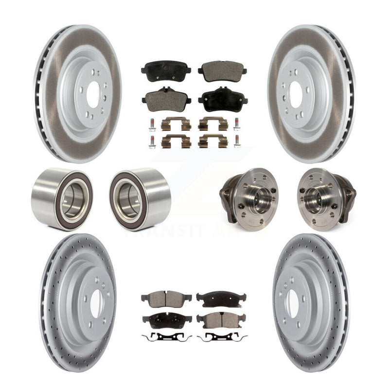 Transit Auto KBB-121804 Wheel Bearing and Hub Assembly for 2016-2019 Mercedes-Benz GLE400 - Front and Rear product image