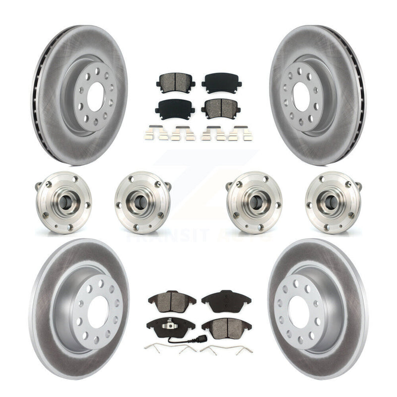 Transit Auto KBB-121827 Wheel Bearing and Hub Assembly for 2008 Audi A3 Quattro - Front and Rear product image