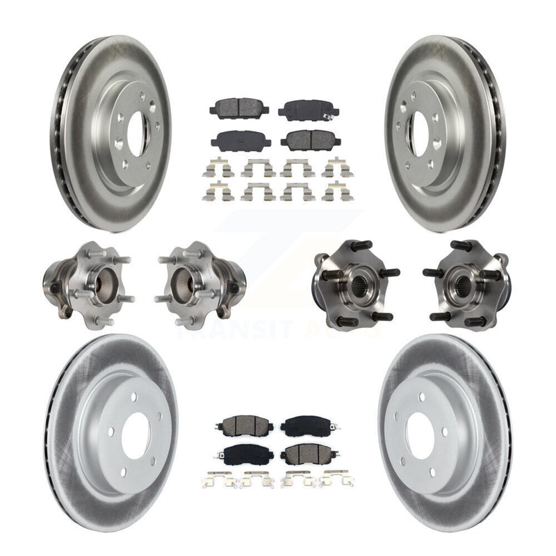 Transit Auto KBB-121828 Wheel Bearing and Hub Assembly for 2017 Nissan LEAF - Front and Rear product image