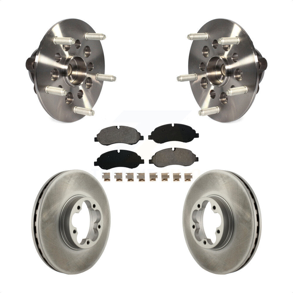 Transit Auto KBB-121837 Wheel Bearing and Hub Assembly for 2015-2019 Ford Transit-350 HD - Front product image
