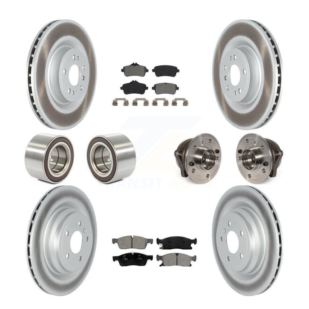 Transit Auto KBB-121847 Wheel Bearing and Hub Assembly for 2016-2019 Mercedes-Benz GLE400 - Front and Rear product image