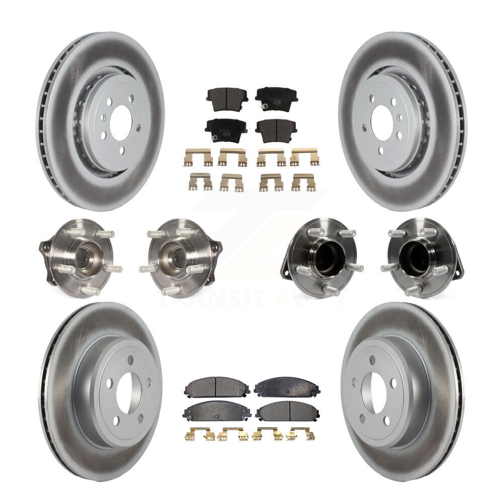 Transit Auto KBB-121855 Wheel Bearing and Hub Assembly for 2017-2018 Dodge Charger - Front and Rear product image