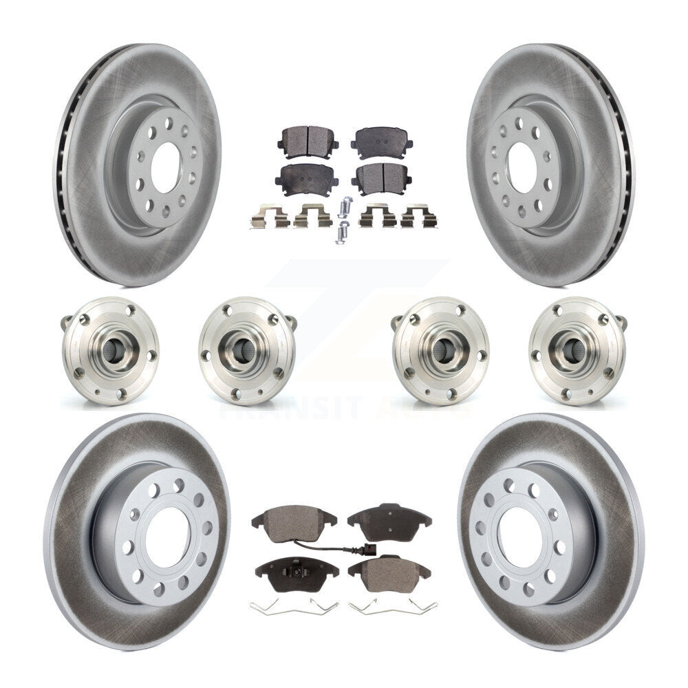 Transit Auto KBB-121864 Wheel Bearing and Hub Assembly for 2008 Audi A3 Quattro - Front and Rear product image