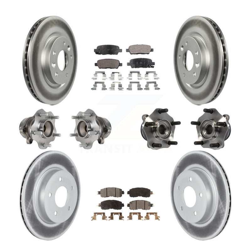 Transit Auto KBB-121867 Wheel Bearing and Hub Assembly for 2017 Nissan LEAF - Front and Rear product image