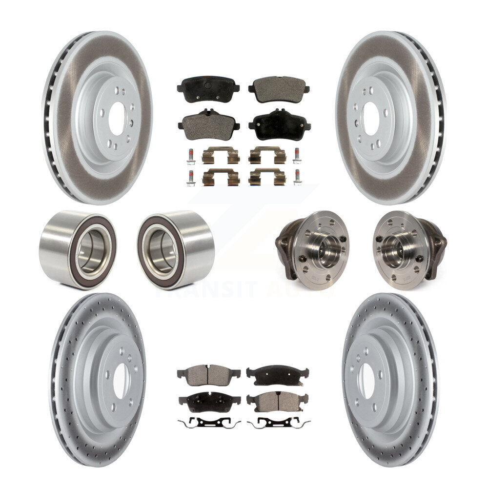 Transit Auto KBB-121888 Wheel Bearing and Hub Assembly for 2016-2019 Mercedes-Benz GLE400 - Front and Rear product image